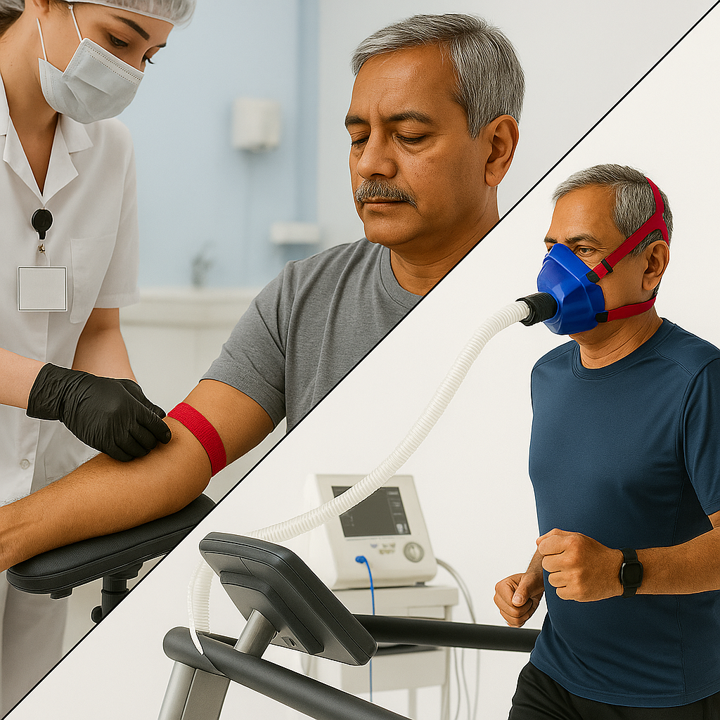 One hour medical test process